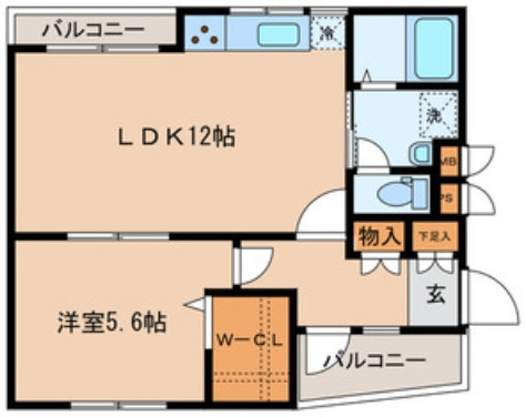 サンレジデンスの間取り