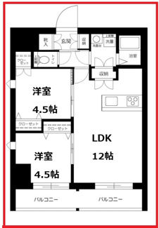 【間取り】 | ロクシス日暮里