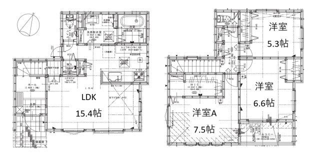 【間取り】 | 清水区今泉Ⅱ　新築戸建　B区画