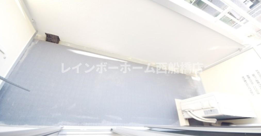 SUNRISEのバルコニー