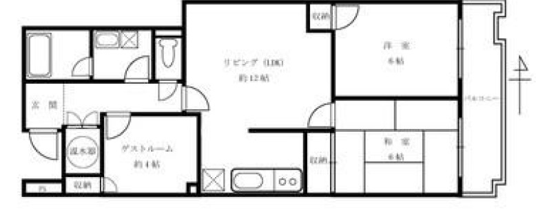 JKハイムの間取り