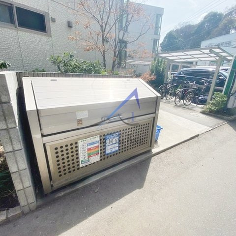 ミュール ブラン Ⅱのその他共用部分|敷地内ごみ置き場です。