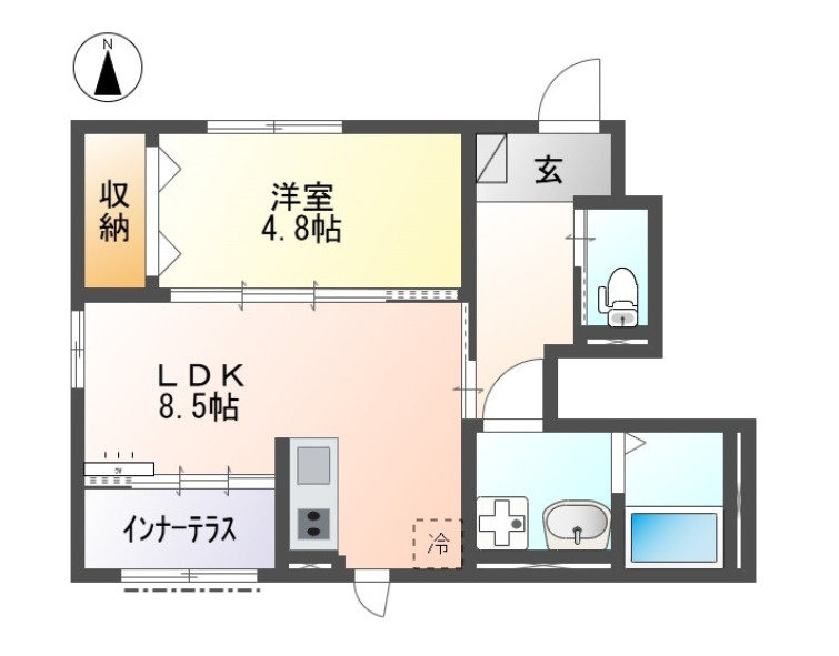 サニーヴィラの間取り|お電話でお問合わせ頂けますと、よりスムーズにご対応出来ます♪