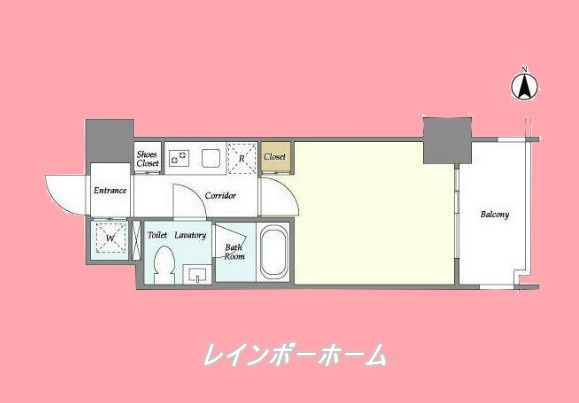 プラシア北千住の間取り