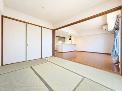 【和室】 | ニッセーさちが丘D棟　南万騎が原駅7分/2沿線3駅利用可/最上階Ⅾ | ◆心落ち着く和室でゆったり過ごせます。自然とリラックスできる空間です。