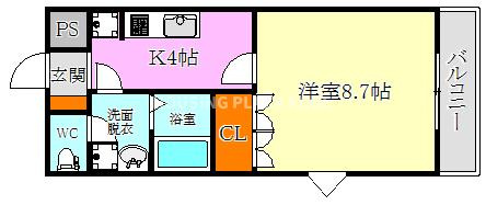 ラフォーレの間取り