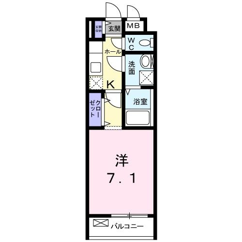 メルヴェーユ・セゾンの間取り