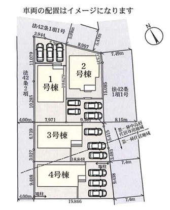 【区画図】 | Livele Garden.S小川町小川 第8　新築住宅