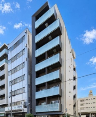 【外観】 | Lighthouse西新宿 | 鉄筋コンクリート造のがっちりとした建物。