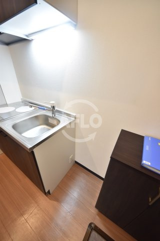 みおつくし堂島Ⅱのキッチン|みおつくし堂島Ⅱ　冷蔵庫スペース
