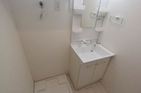 ザ・テラス豊洲の洗面所|忙しい朝には欠かせない洗面所です