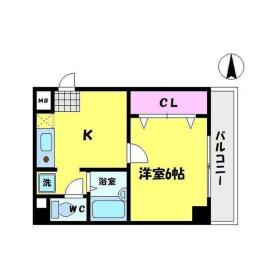 クレセール阿波座の間取り|クレセール阿波座　間取り