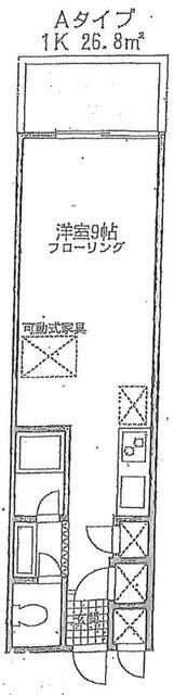 川崎市麻生区細山５丁目の賃貸マンションの間取り