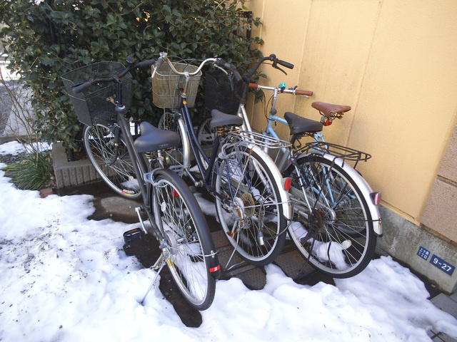 ラ・カーサ・ドマーニのその他共用部分|自転車はこちらに