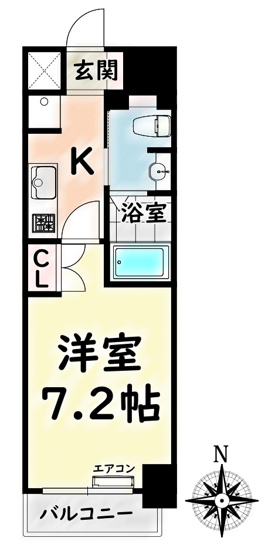 【間取り】 | MarcheI【名古屋市賃貸・オートロック】