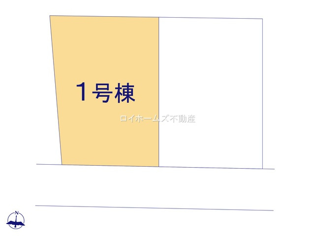 【区画図】 | 半田市青山６丁目8-5『仲介料無料』新築戸建て | 1号棟
