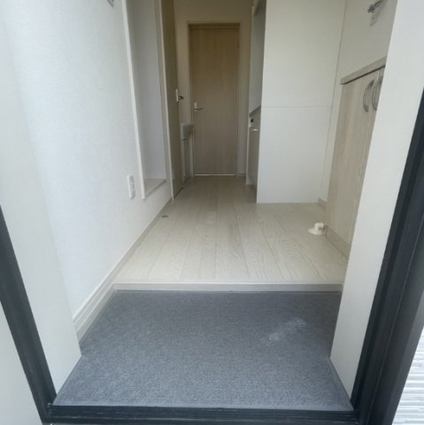 メルディア入間市の玄関