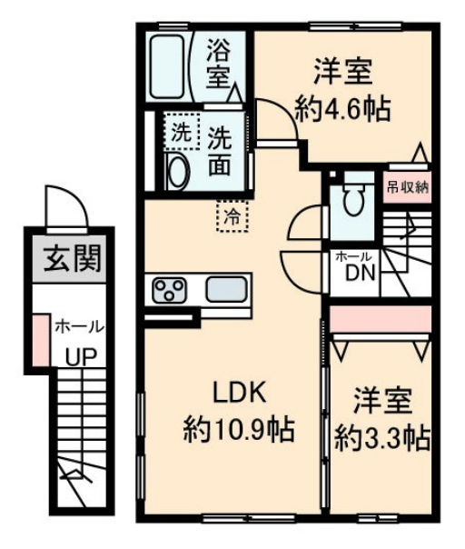 ＳＯＬＡＮＡ　ＴＯＫＩＷＡの間取り