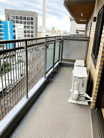 イトーピア渋谷桜ヶ丘のバルコニー