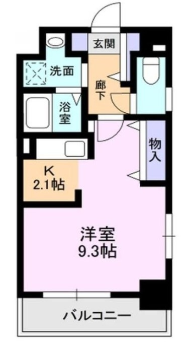 リッジコムの間取り|間取りです。