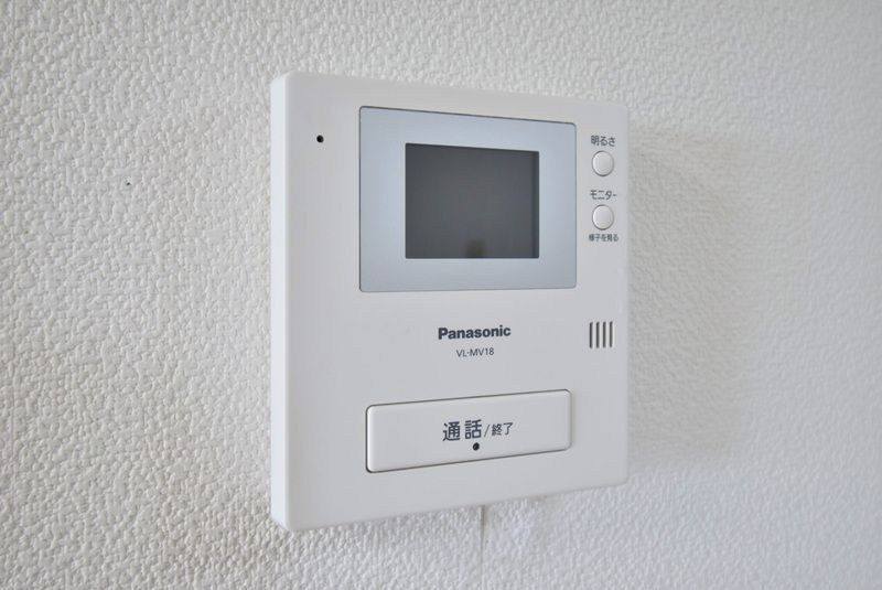 のばらビルのセキュリティ|TVモニター付きで安心です☆