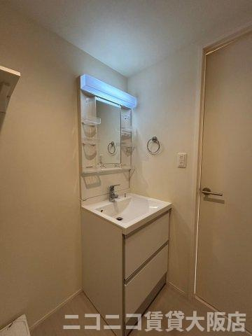堺市北区奥本町１丁のアパートの洗面所|同タイプイメージ写真のため現況を優先いたします。