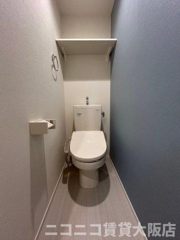 堺市北区奥本町１丁のアパートのトイレ|同タイプイメージ写真のため現況を優先いたします。