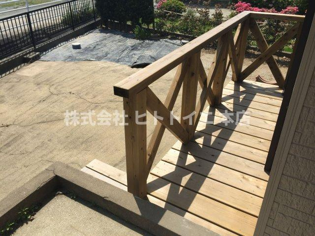 ヴィレッジ野町のバルコニー