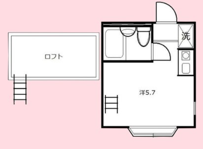 サンパレス上尾の間取り