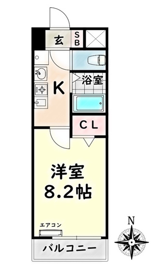 【間取り】 | St.ラール【名古屋市賃貸・駅5分以内】