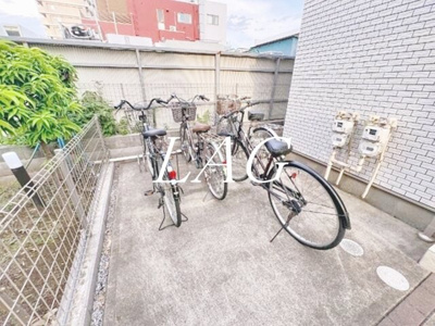 【その他共用部分】 | プラントグラスⅢ | 駐輪場です。