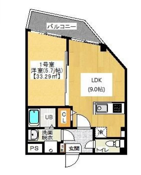 グレーシャルマンの間取り