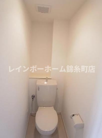 グレーシャルマンのトイレ