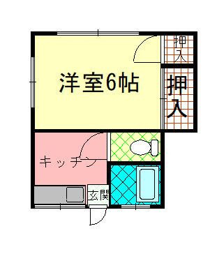 森田荘の間取り