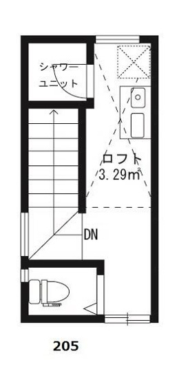 【間取り】 | サークルハウスＢ棟