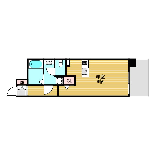 アドバンス新大阪Ⅴの間取り