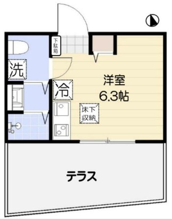 【間取り】 | グランディール妙蓮寺