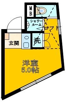 クレッシェンド平和島の間取り|間取りです。