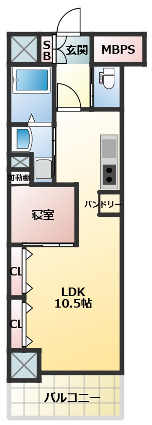 フェリス浄心の間取り