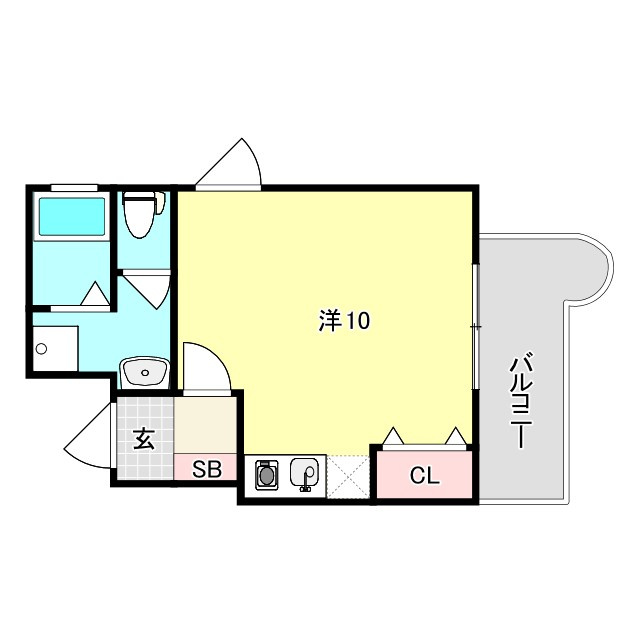 パレラフィネ甲子園口の間取り