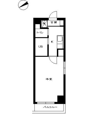 【間取り】 | スカイコート恵比寿