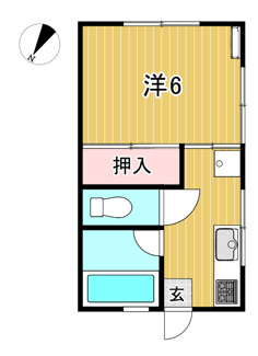 【間取り】 | 第5北原コーポ