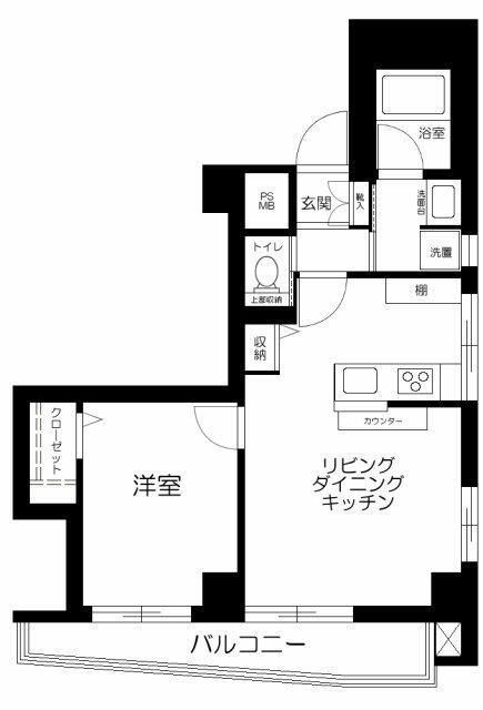 中目黒ガーデンの間取り