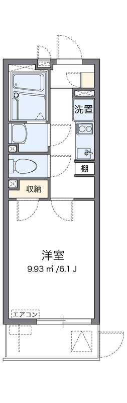 レオネクスト舟橋の間取り