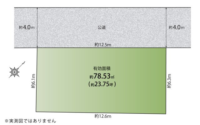 【区画図】 | 旗の台５丁目　圧巻のファサードの建物が建築可能