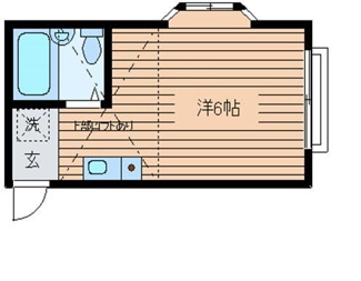 【間取り】 | ラ・メール３番館 | 間取りです。