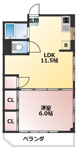 【間取り】 | 船橋セブンハイツ