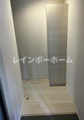 カインドネス上福岡Northの玄関