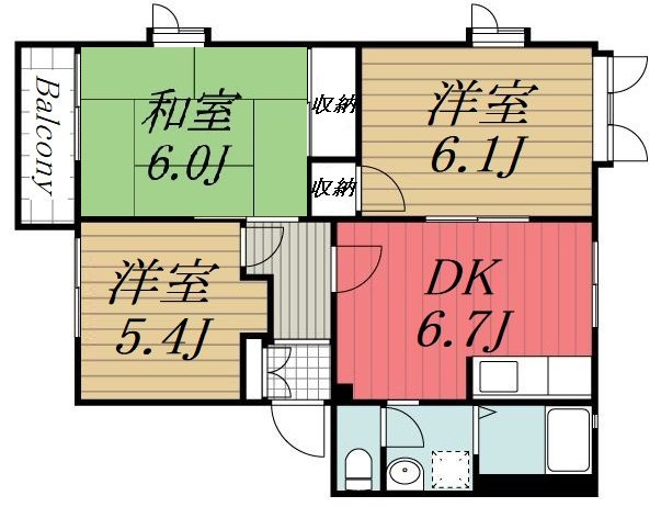 【間取り】