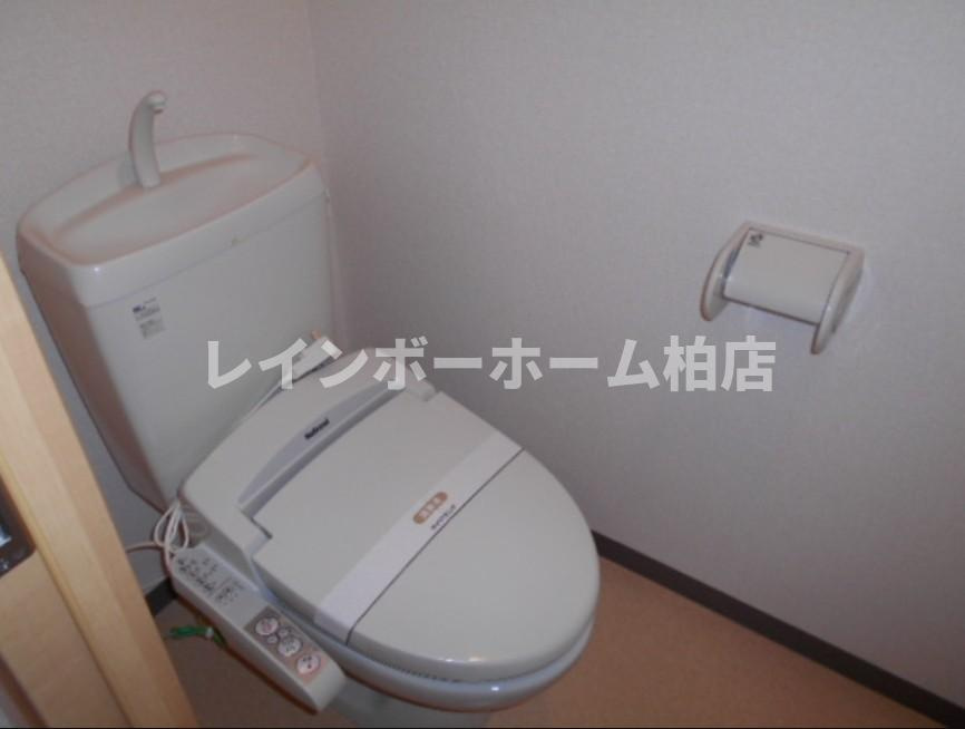 仲介手数料（賃料の1.10ヵ月）の50％OFF対象物件！のトイレ|コンパクトで使いやすいトイレです
